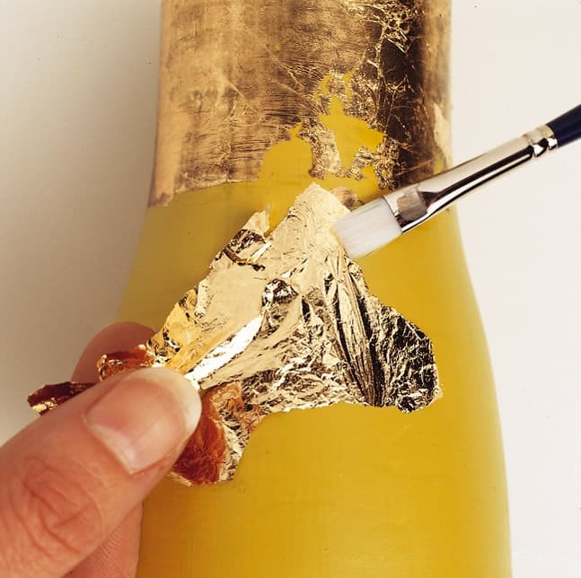 Pébéo měděné dekorativní listy gilding malířské potřeby