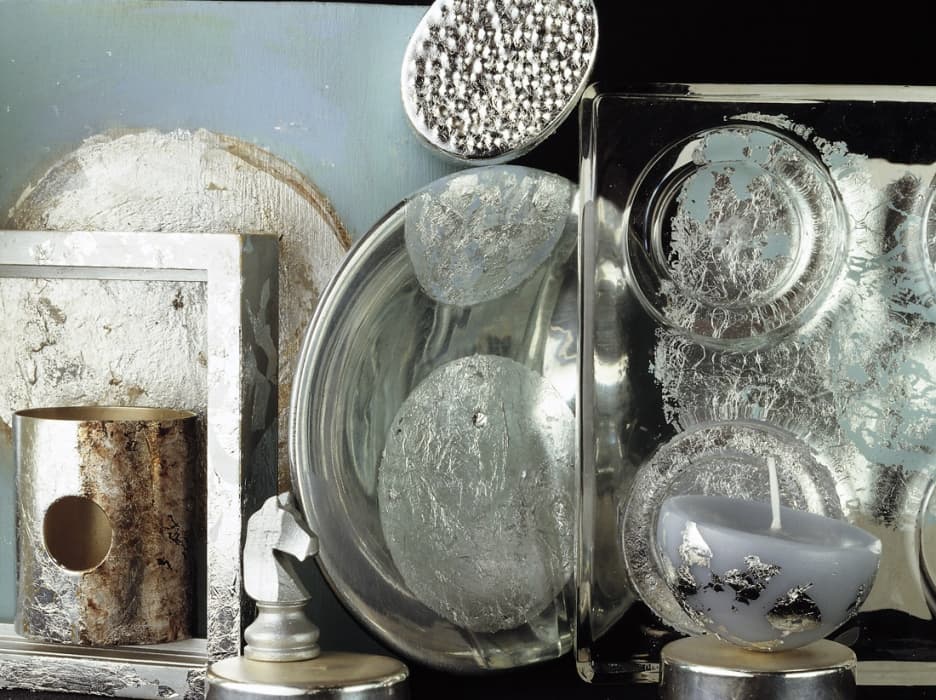 Balení 12 zlatých listů Pébéo malířské médium