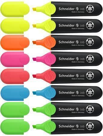 Detail hrotu zvýrazňovače Schneider Job 1-5 mm