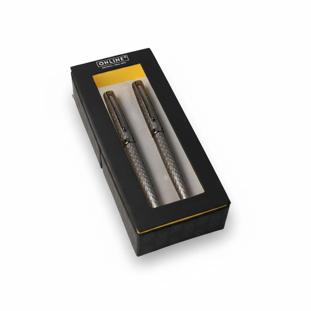 Online Eleganza Titan plnicí pero a kuličkové pero sada