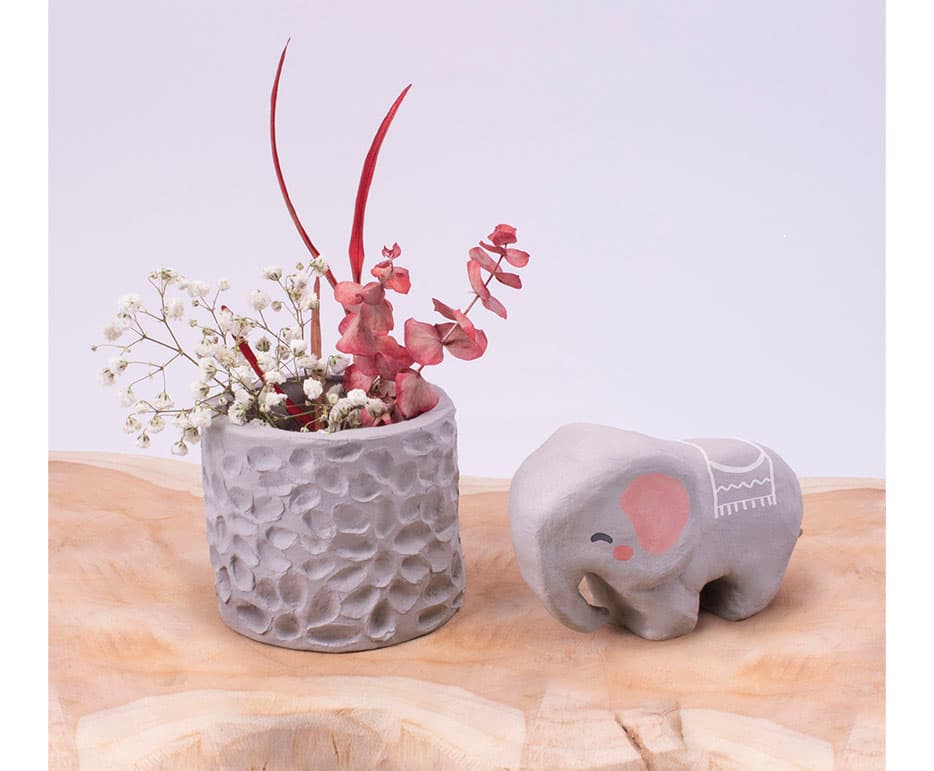 Modelování figurky ze samotvrdnoucí hmoty Jovi šedá