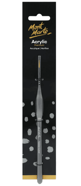 Mont Marte Premium liner štětec 2/0 číslo 0123