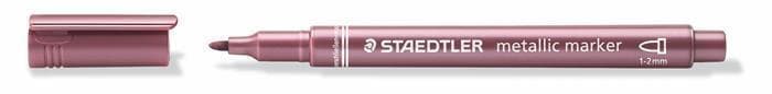 Staedtler metalický popisovač růžový 1-2 mm permanentní