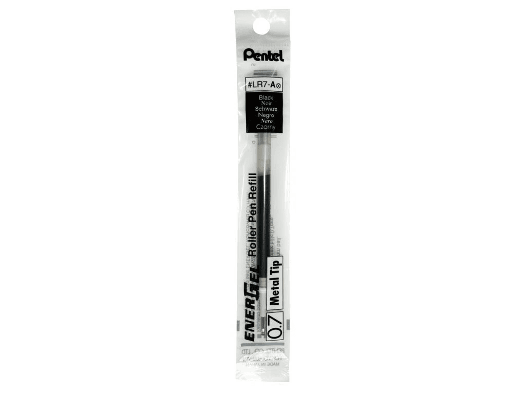 Gelová náplň Pentel EnerGel LR7 černá 0,7 mm