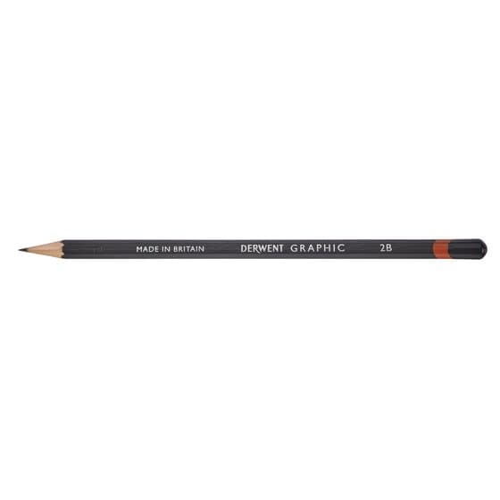 Grafitová tužka Derwent Graphic 2B světlostálá pro kresbu