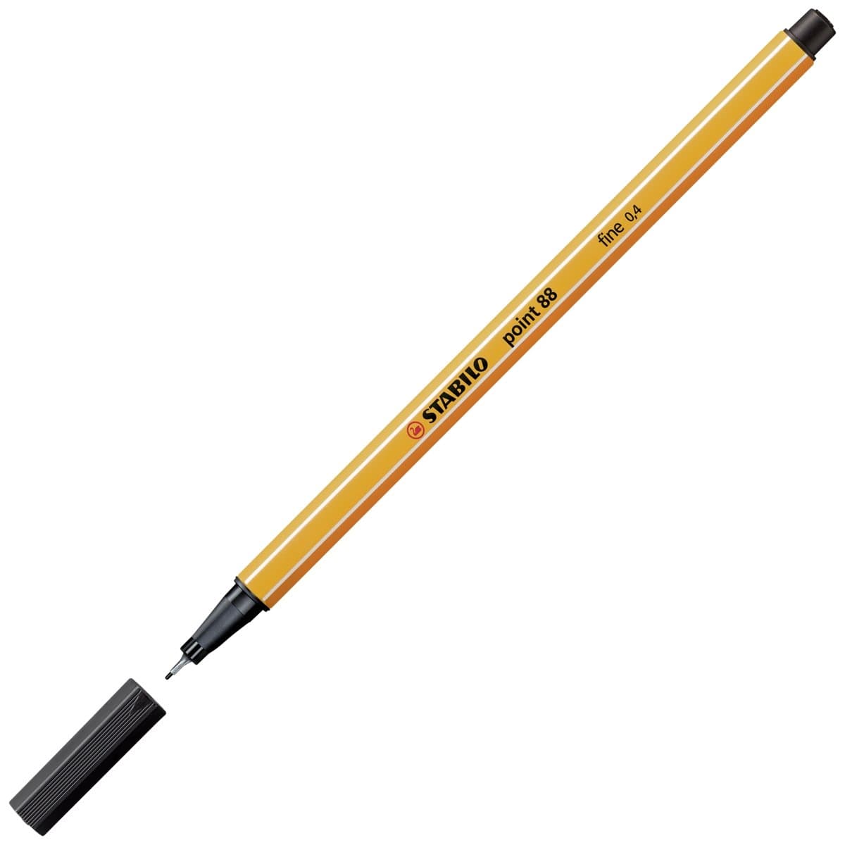 Liner Stabilo Point 88 černý, šířka stopy 0,4 mm
