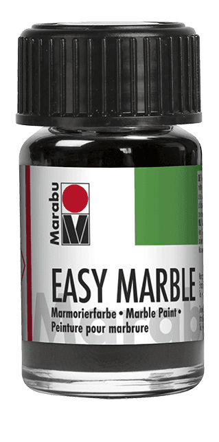 Marabu Easy Marble 15 ml stříbrná metalická barva
