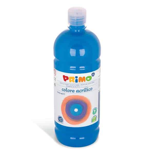 Primo akrylová barva 1000 ml světle modrá základní