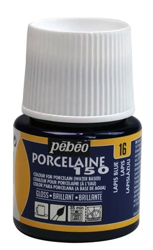 Pébéo Porcelaine 150 modrá lapis barva na porcelán 45ml