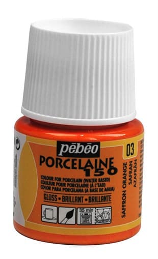 Pébéo Porcelaine 150 oranžová barva na porcelán 45 ml