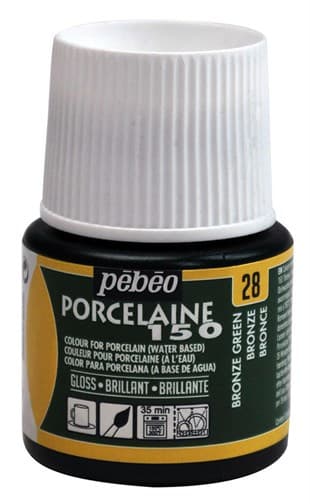 Pébéo Porcelaine 150 zelená bronzová barva na porcelán 45ml