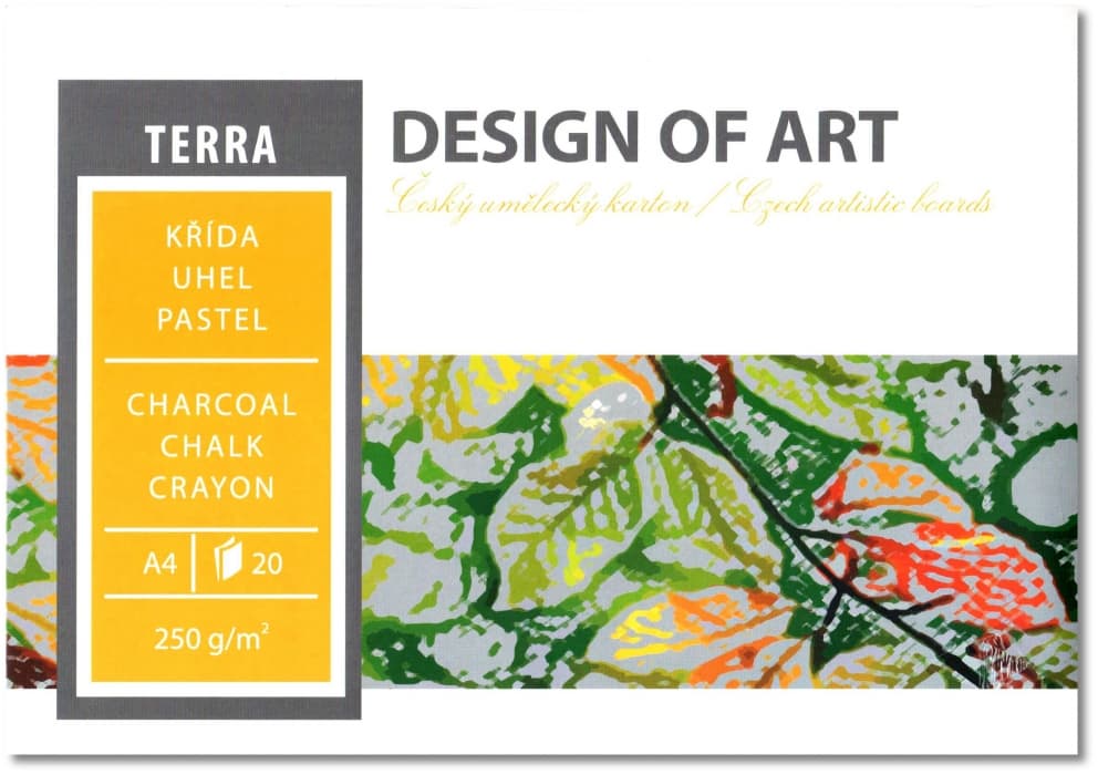 Neograph grafický blok TERRA A4 250 g lepený