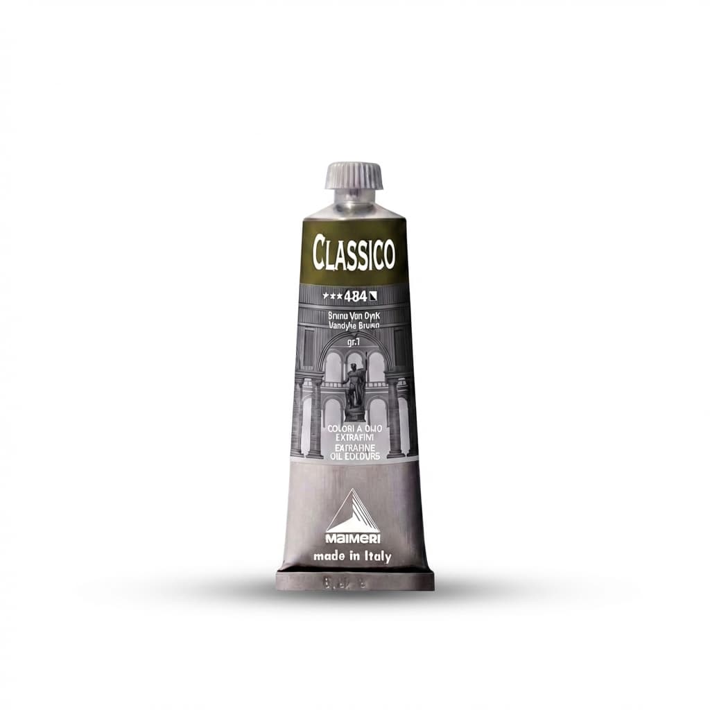 Maimeri Classico olejová barva hnědá van dykova 60ml