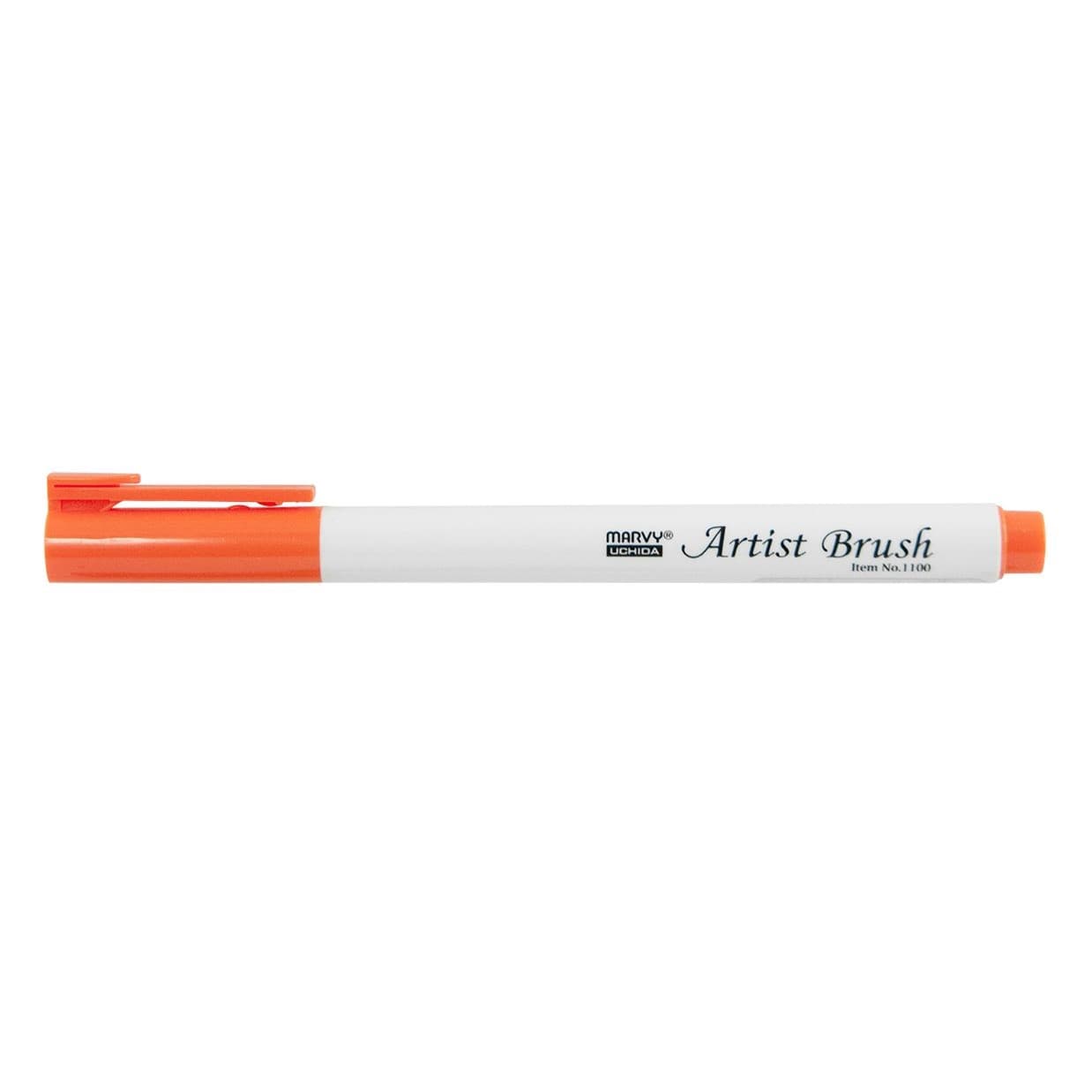 Marvy Artist Brush 1100-7 oranžový štětcový fix lettering