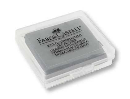 Faber-Castell šedá tvárlivá umělecká pryž v krabičce