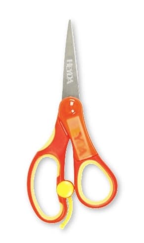 Heyda Soft Touch nůžky pro leváky špičaté přední pohled