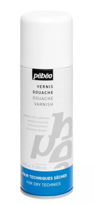 Pébéo lesklý lak sprej na temperu 200 ml