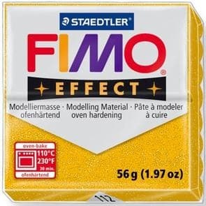 FIMO Effect glitrová zlatá polymerová hmota Staedtler 57g