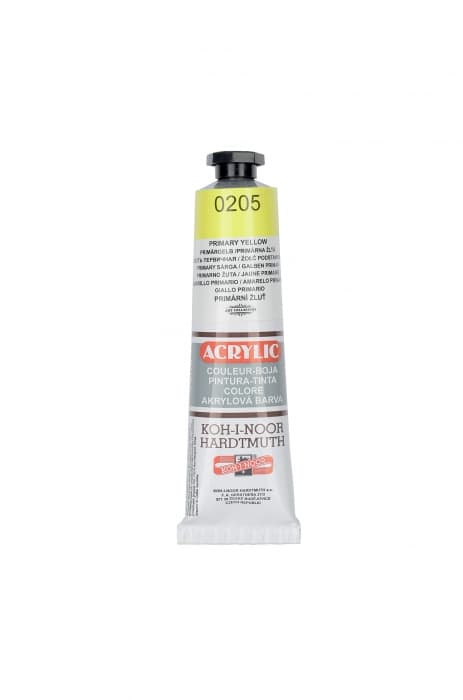 Koh-i-Noor akrylová barva žlutá primární 40 ml