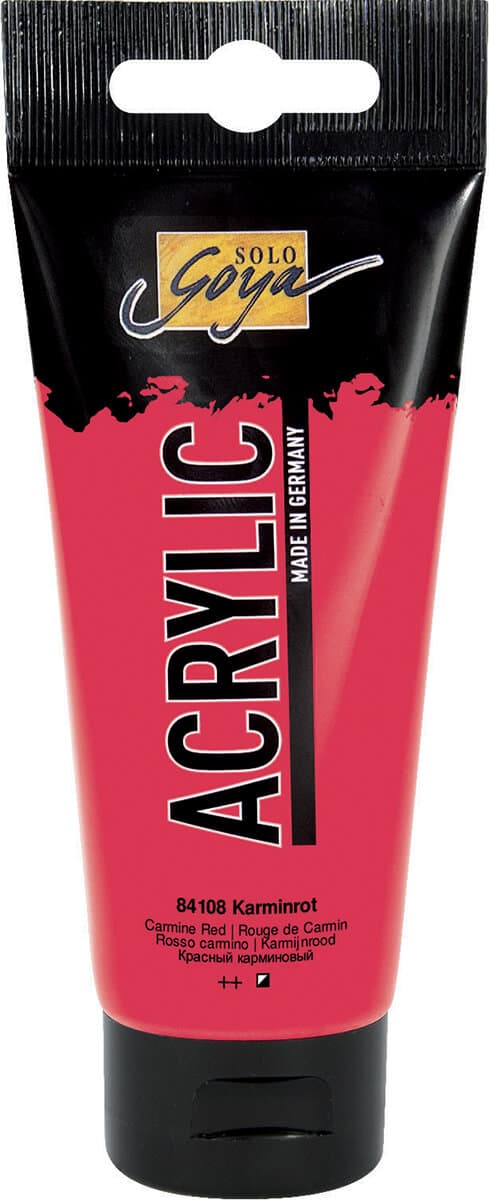 Kreul Solo Goya akrylová barva červená karmín 100 ml