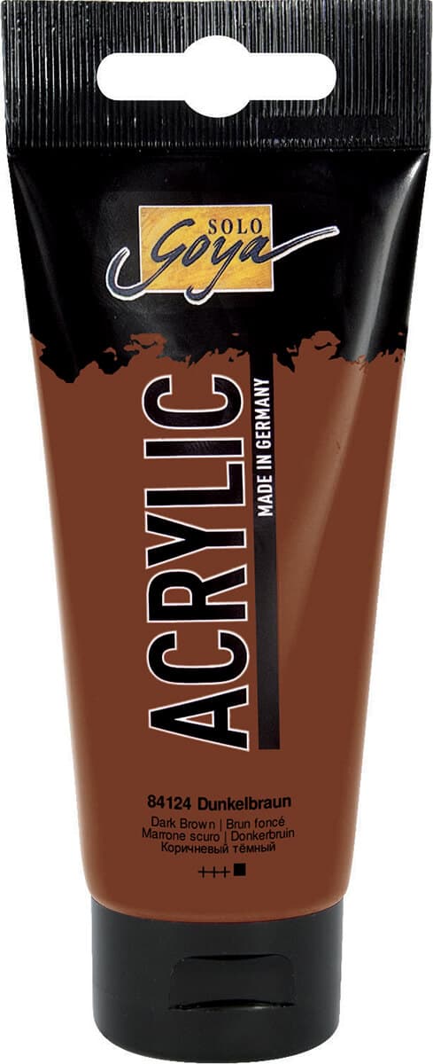 Kreul Solo Goya akrylová barva hnědá tmavá 100 ml