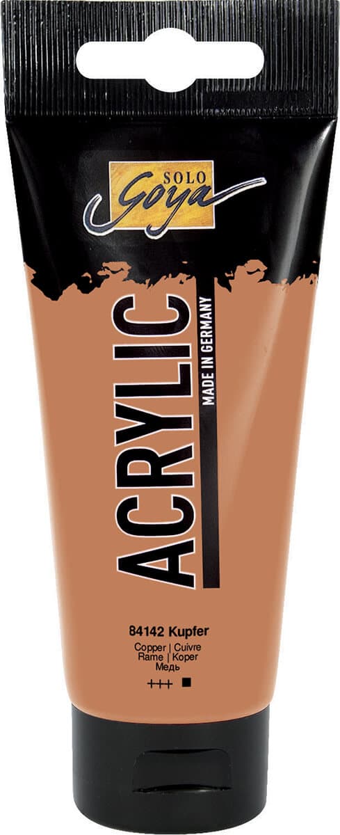 Kreul Solo Goya akrylová barva metalická měděná 100 ml