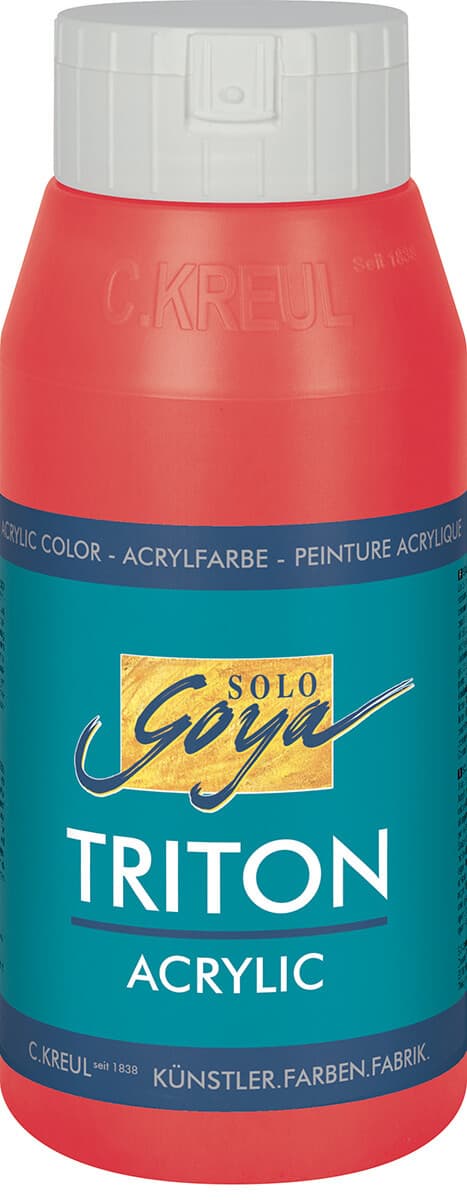 Kreul SOLO GOYA Triton akrylová barva červená třešňová 750ml