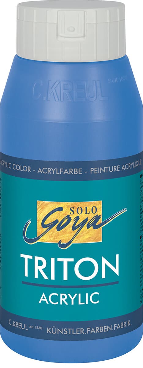 Kreul SOLO GOYA Triton akrylová barva modrá primární 750ml