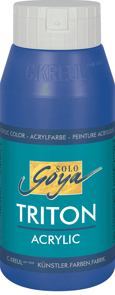 Kreul SOLO GOYA Triton akrylová barva ultramarín 750ml
