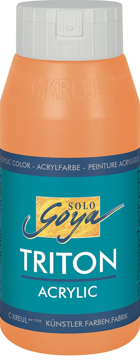 Kreul SOLO GOYA Triton akrylová barva oranžová 750 ml