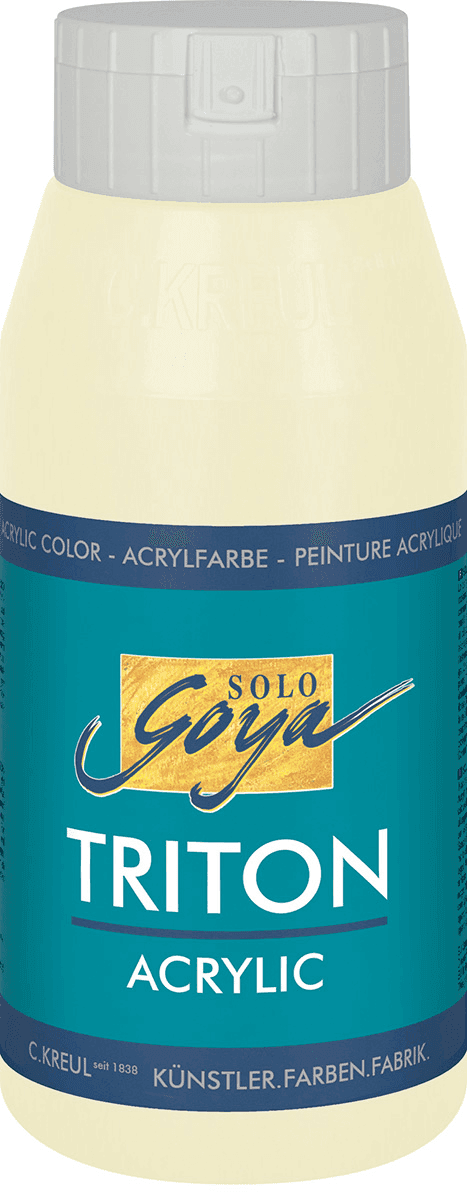 Kreul SOLO GOYA Triton akrylová barva slonovinová 750ml