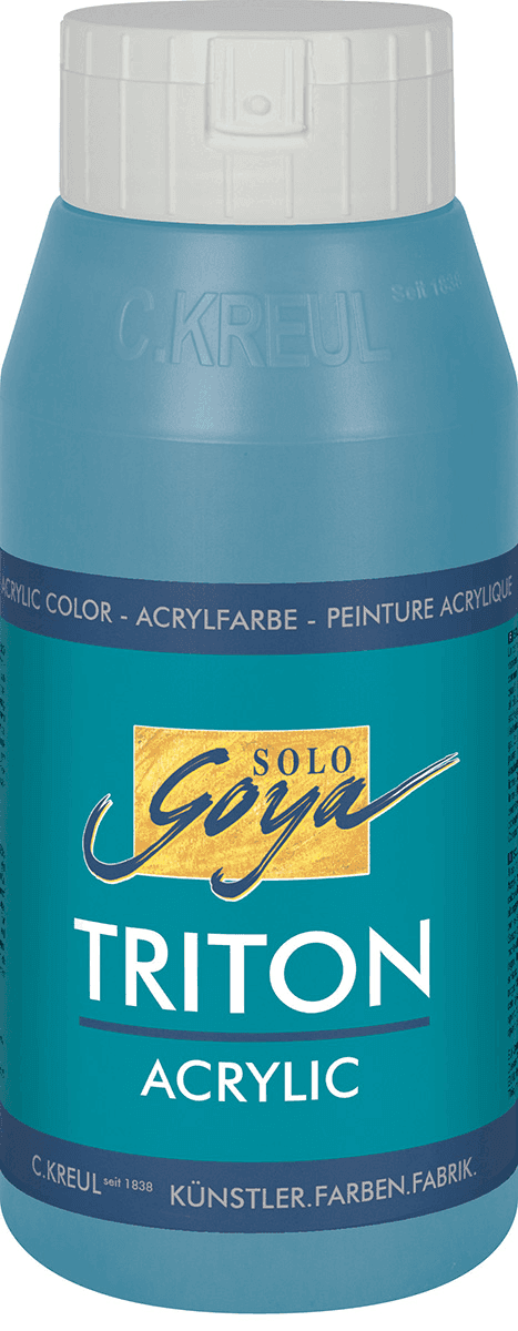 Kreul SOLO GOYA Triton akrylová barva tyrkysová 750ml
