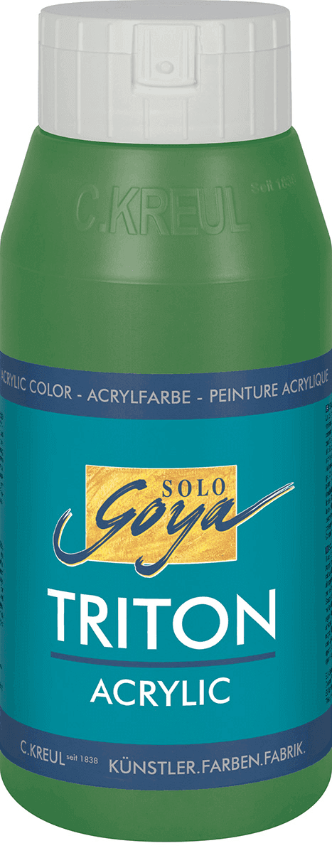 Kreul SOLO GOYA Triton akrylová barva zelená listová 750ml