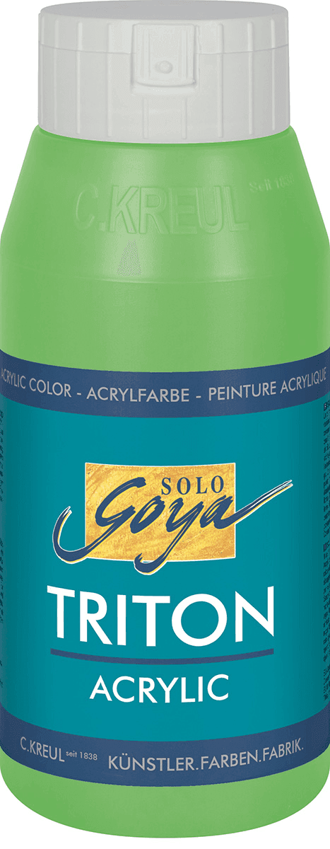 Kreul SOLO GOYA Triton akrylová barva žluto zelená 750ml