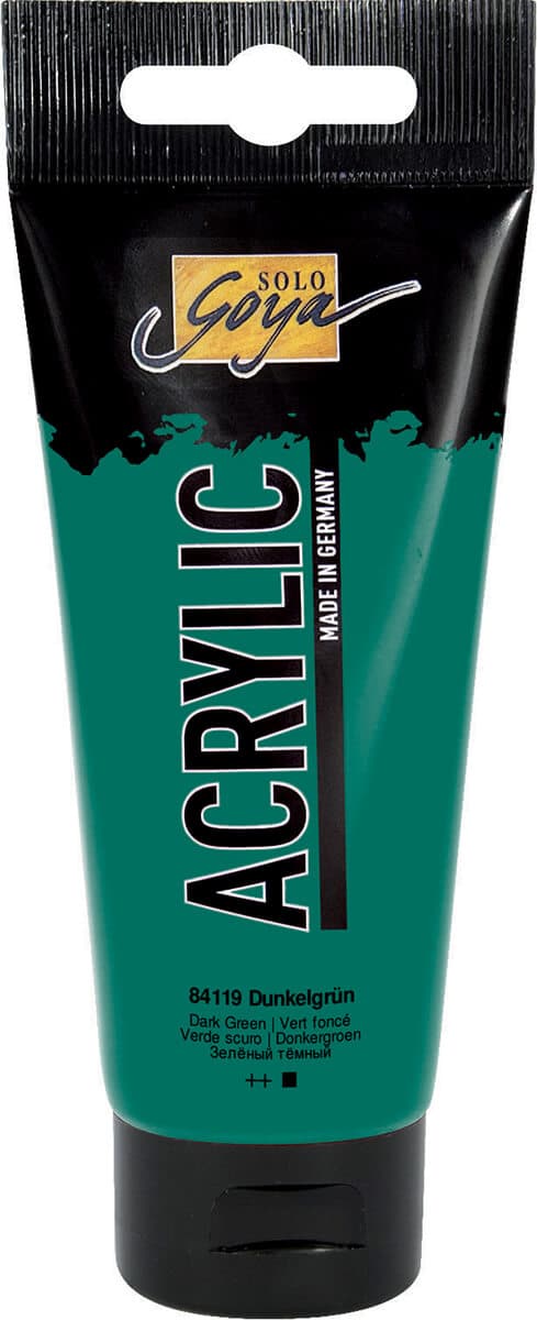Kreul Solo Goya akrylová barva zelená tmavá 100 ml