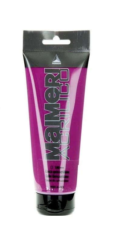 Akrylová barva Maimeri Acrilico 75 ml Lake Quinacridone červená