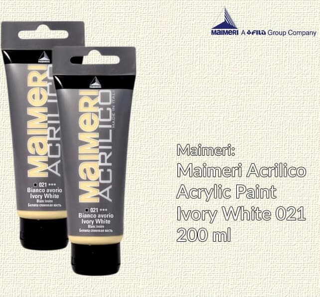 Maimeri Acrilico akrylová barva slonová kost 200 ml