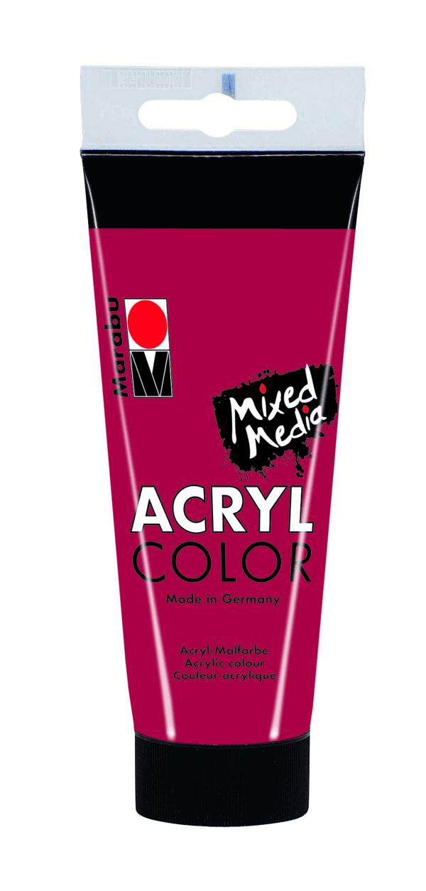 Marabu Acryl Color akrylová barva červená karmínová 100 ml
