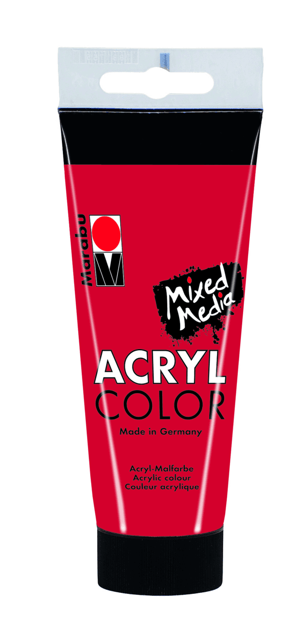 Marabu Acryl Color akrylová barva červená třešňová 100ml