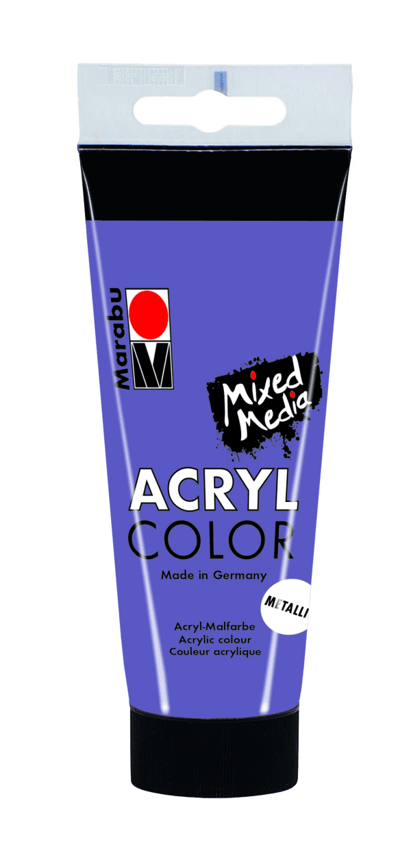Marabu Acryl Color 100 ml fialová metalická akrylová barva