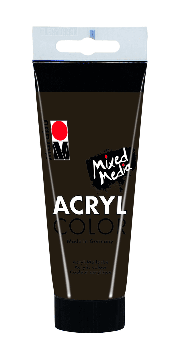 Marabu Acryl Color akrylová barva tmavě hnědá 100 ml