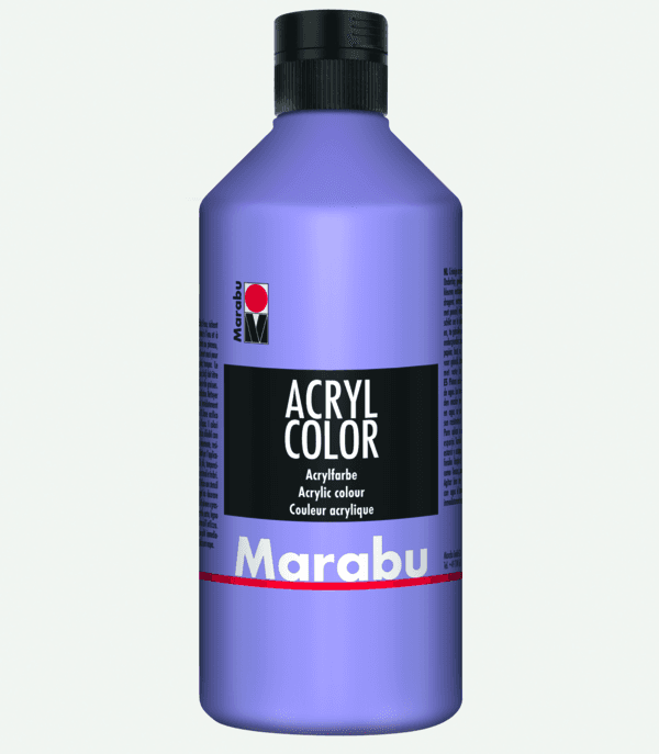 Marabu Acryl Color akrylová barva levandulová 500 ml