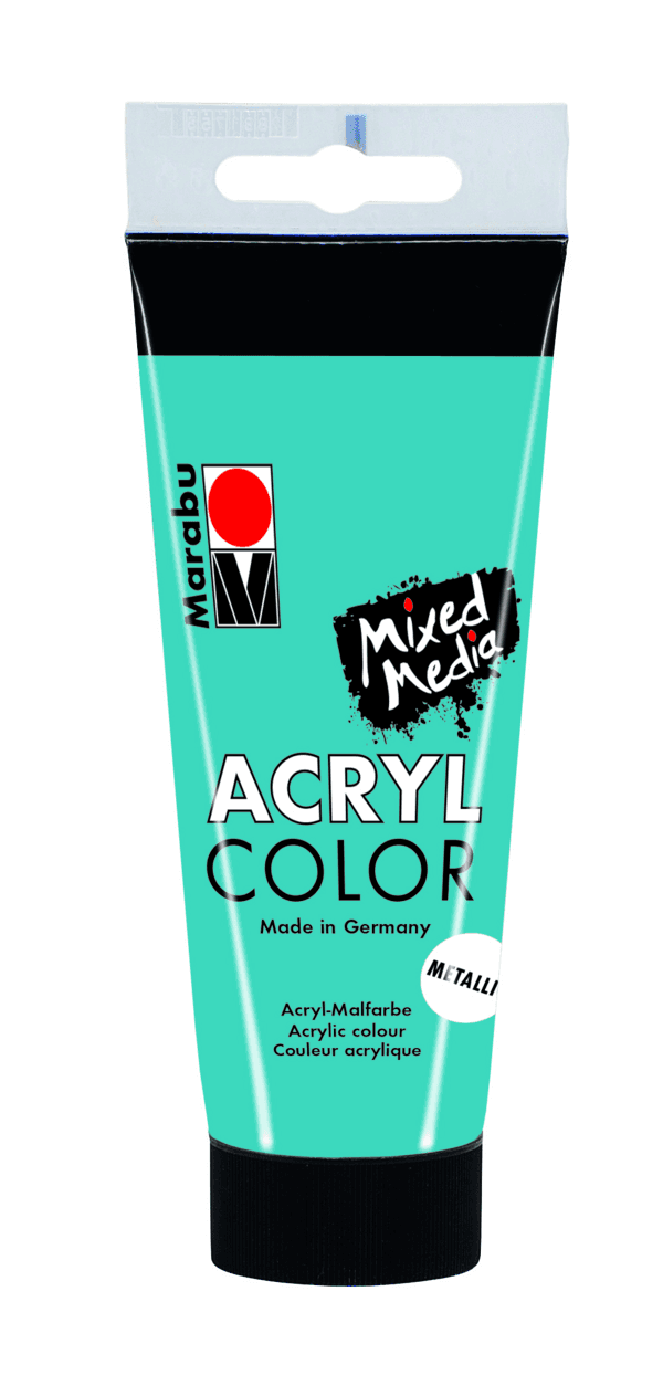Marabu Acryl Color 100 ml metalická petrolejová barva 792