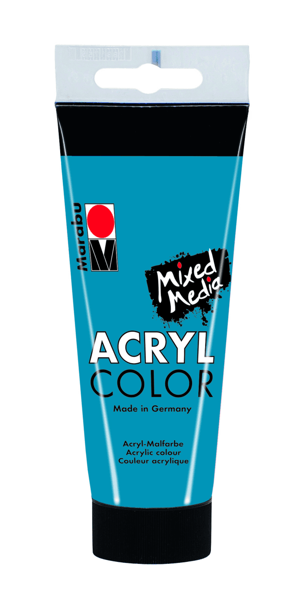 Marabu Acryl Color akrylová barva modrá cyan 100 ml