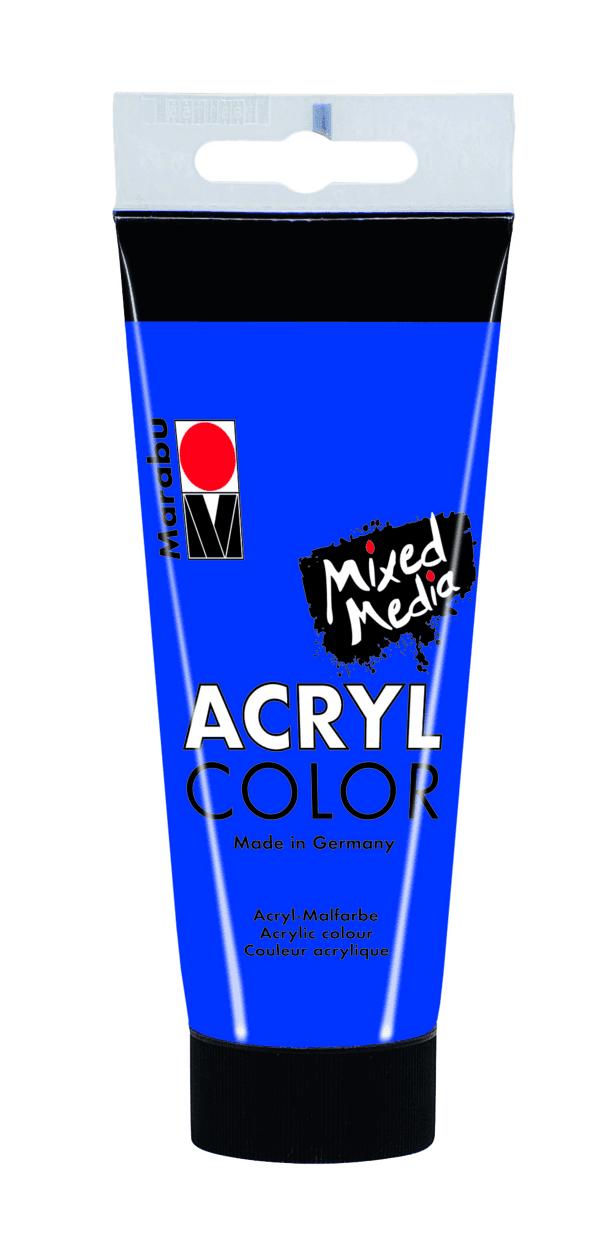 Marabu Acryl Color akrylová barva modrá ultramarín 100 ml