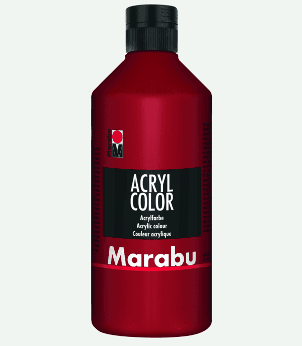 Marabu Acryl Color akrylová barva 500 ml ruby red