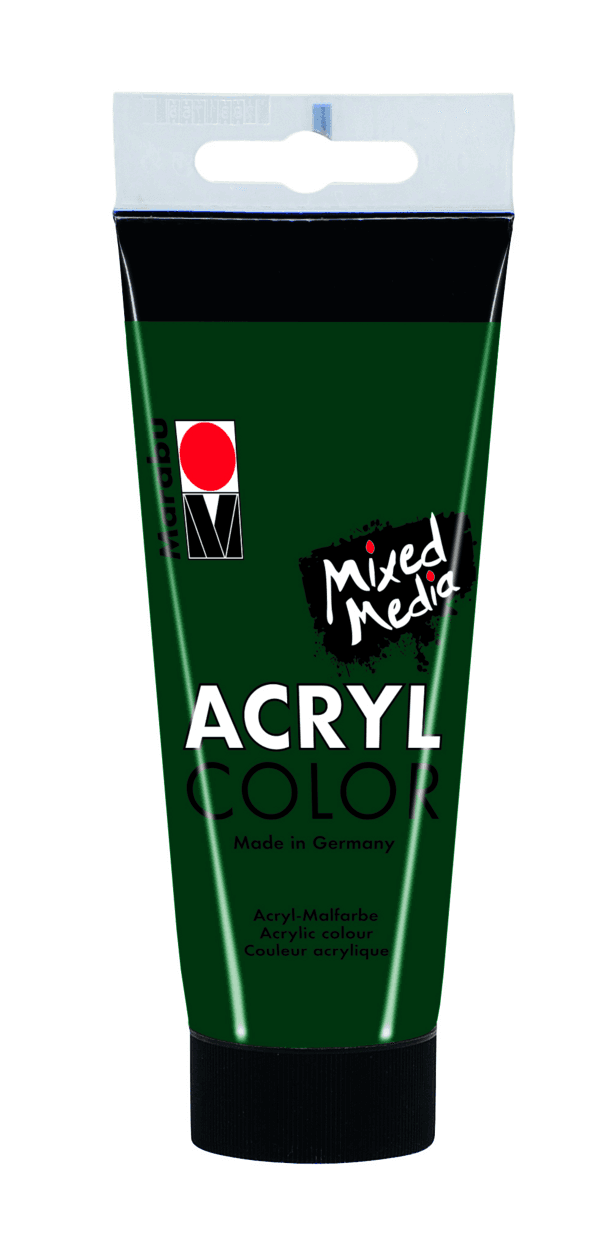 Marabu Acryl Color akrylová barva tmavě zelená 100 ml