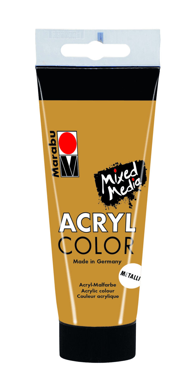 Marabu Acryl Color akrylová barva zlatá 100 ml