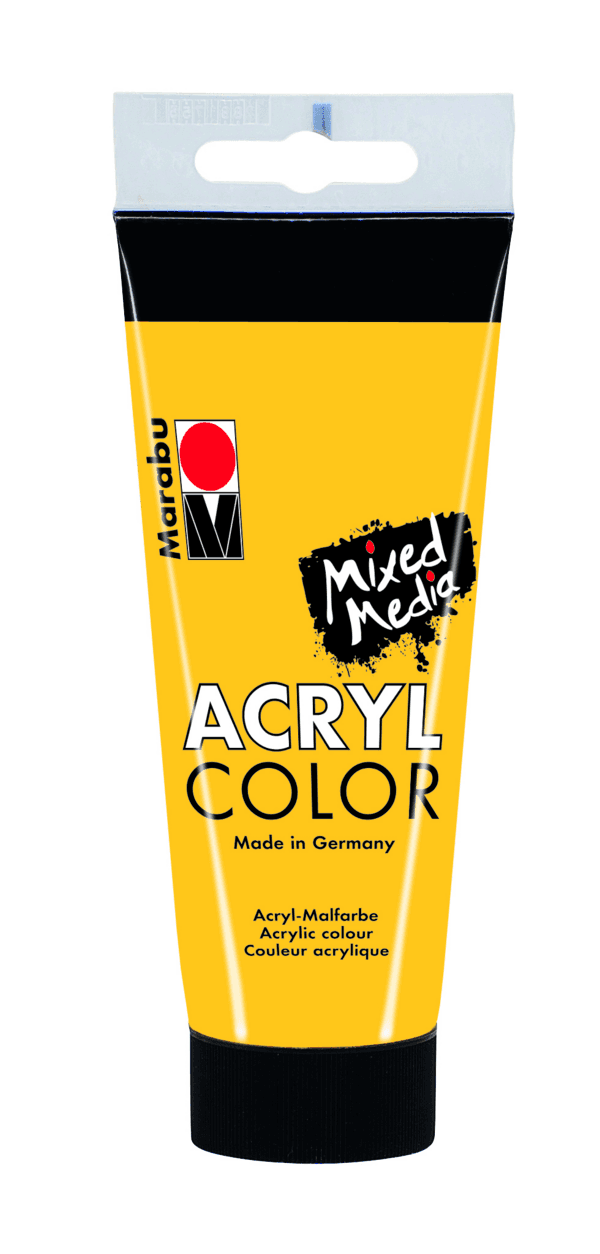 Marabu Acryl Color akrylová barva žlutá středně 100 ml