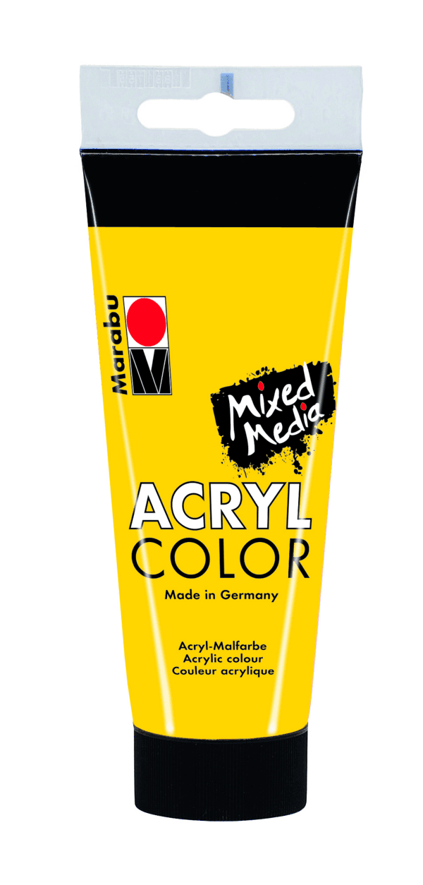 Marabu Acryl Color akrylová barva žlutá 100 ml